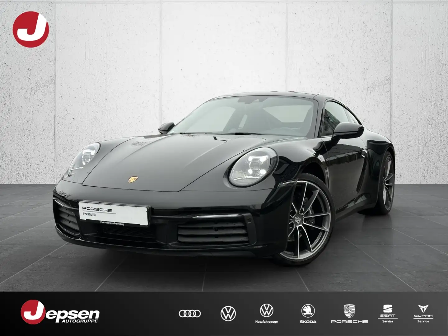Porsche 992 911 Carrera SHZ Sportabgasanlage Rückfahrkam. Schwarz - 1