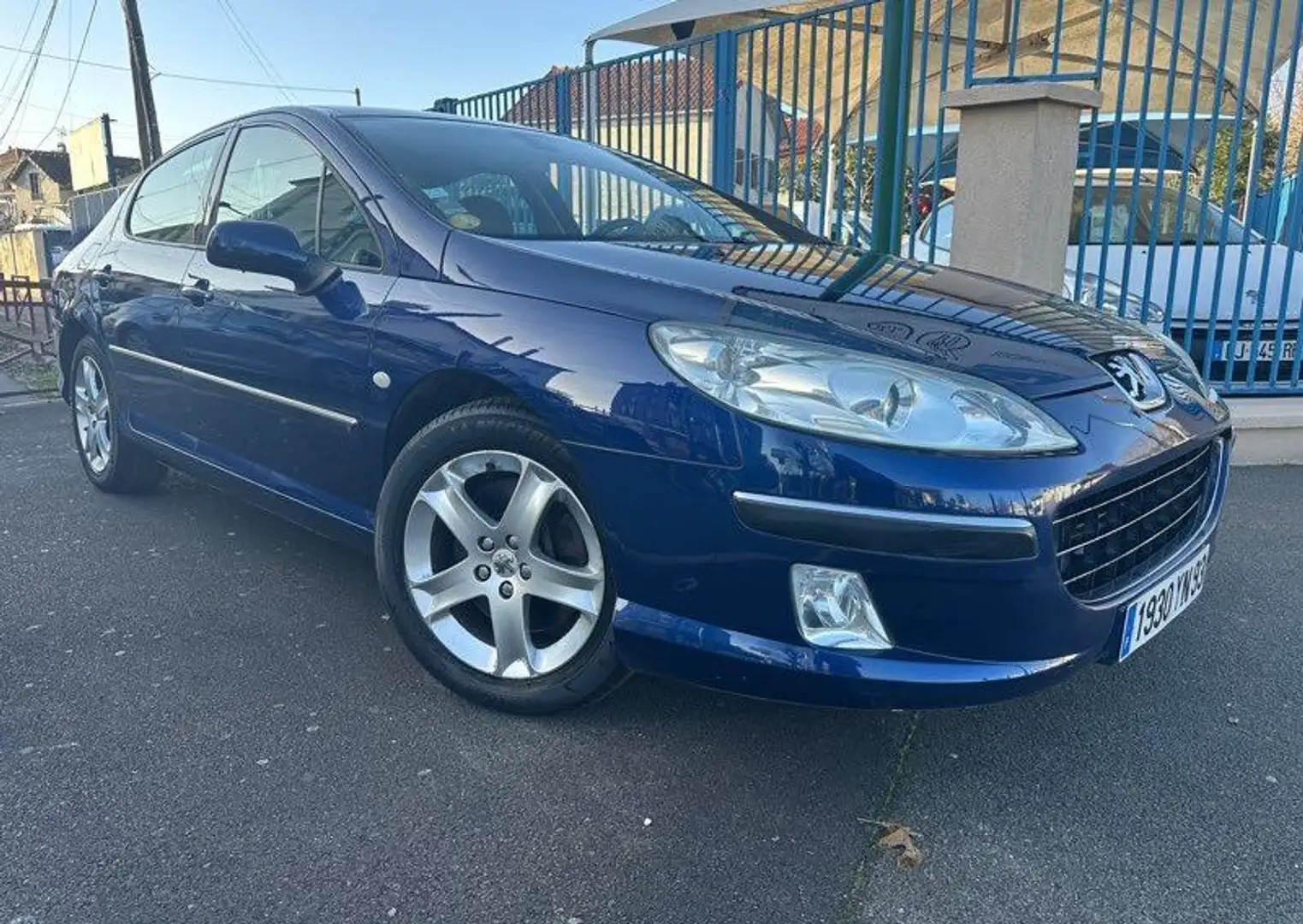 Peugeot 407 berline sport pack 2.2L 160ch 85800 kms première main Bleu - 1