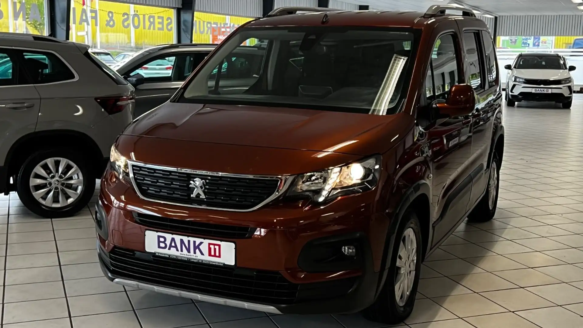 Peugeot Rifter BlueHDi 130 Allure Pack 7-Sitzer Garantie Braun - 2