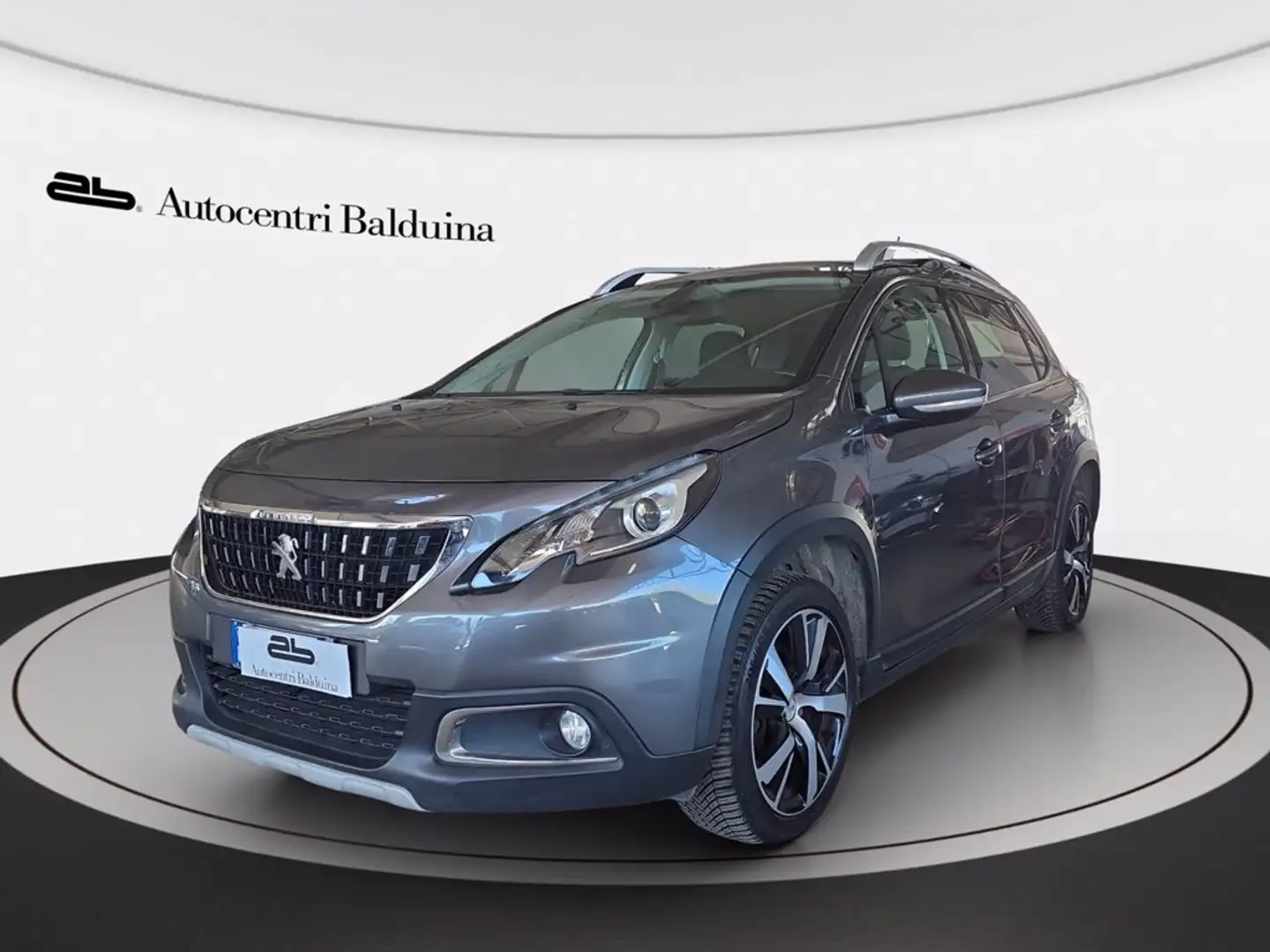 Peugeot 2008 1.5 bluehdi allure s&s 120cv eat6 my19 Grigio - 1