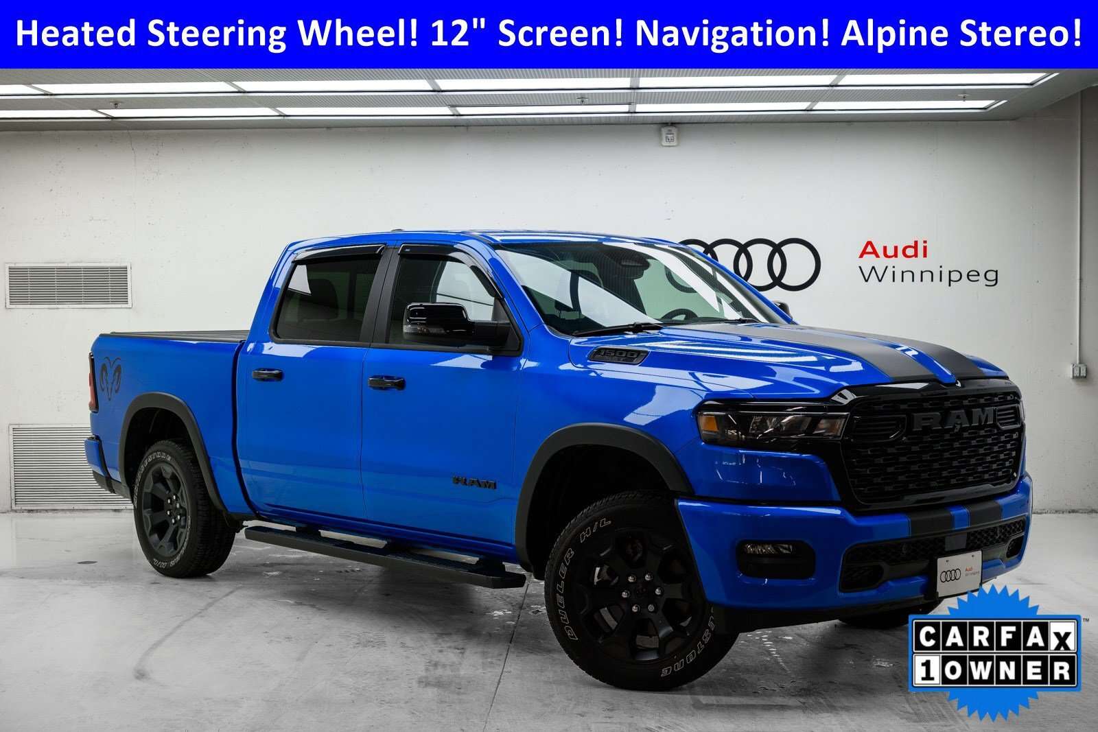 2025 RAM 1500 Big Horn | Heated Seats | Remote Start | Tonneau C