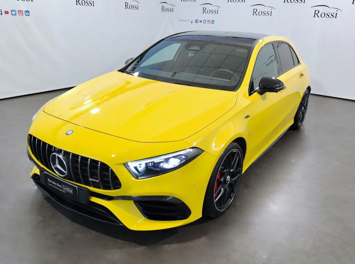 Mercedes-Benz A 45 AMG A AMG 45 S AMG Line Premium Plus 4matic+ auto Amarillo - 2