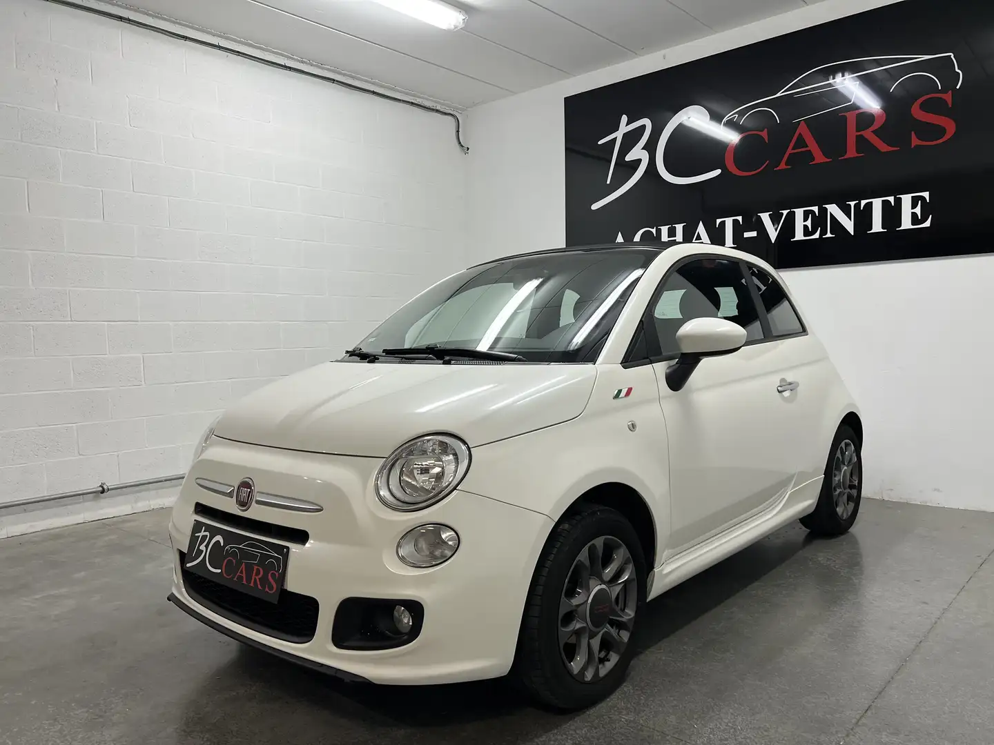 Fiat 500C CABRIOLET 1.2i *GARANTIE*SEMI CUIR*CLIM*JANTE* - 1
