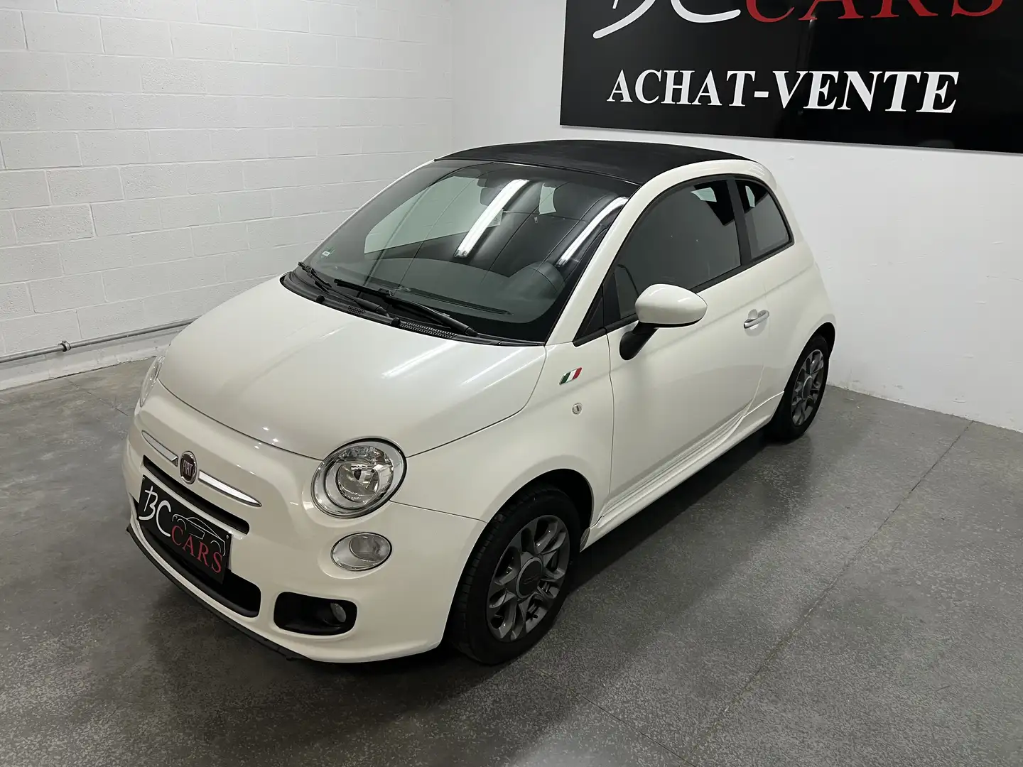 Fiat 500C CABRIOLET 1.2i *GARANTIE*SEMI CUIR*CLIM*JANTE* - 2