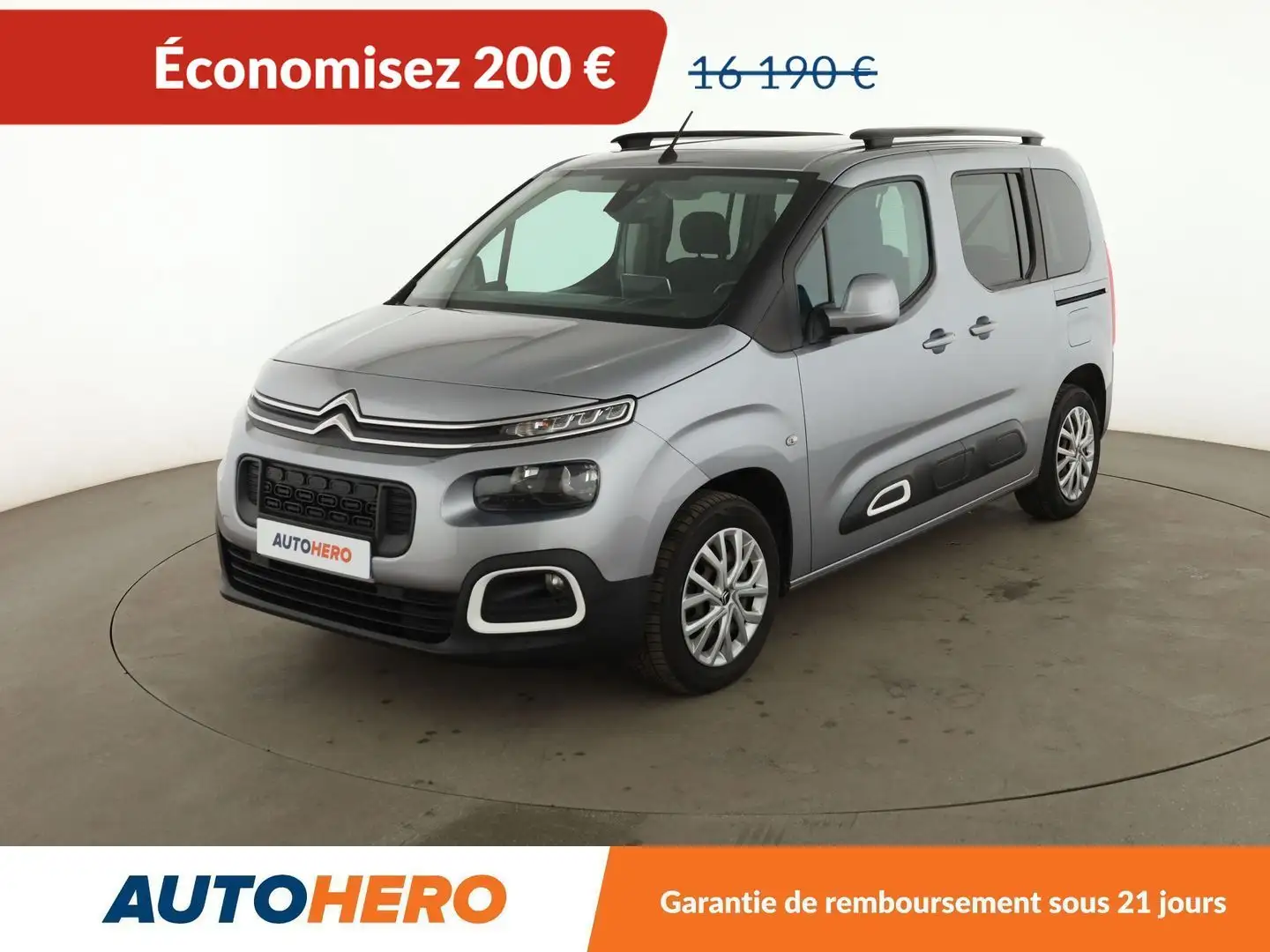 Dangel Berlingo Multispace Taille M 1.5 Blue-HDi Shine EAT8 Grau - 1