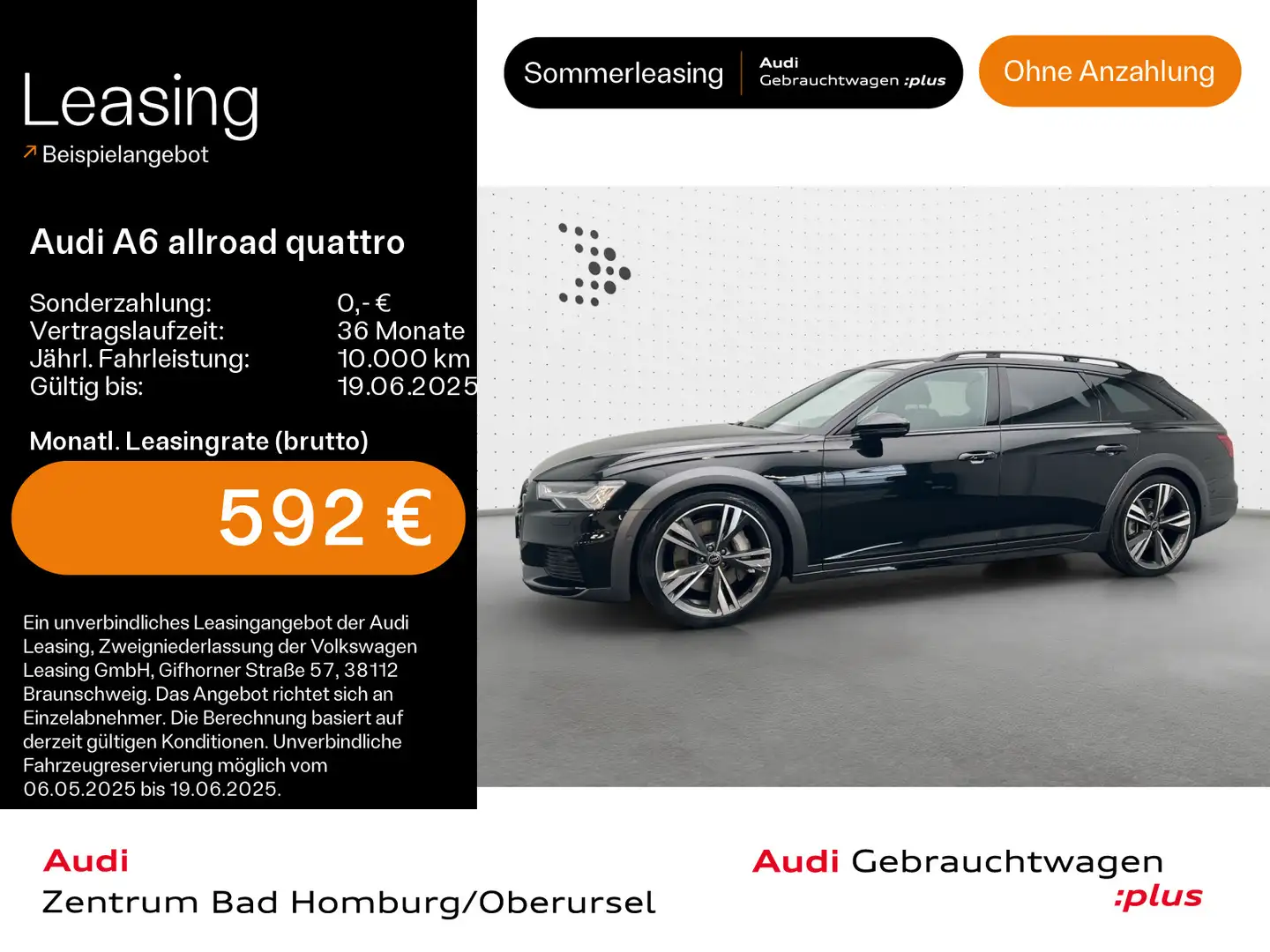 Audi A6 allroad 55 TFSI*Navi*Matrix*Alu*AHK*H Negro - 1