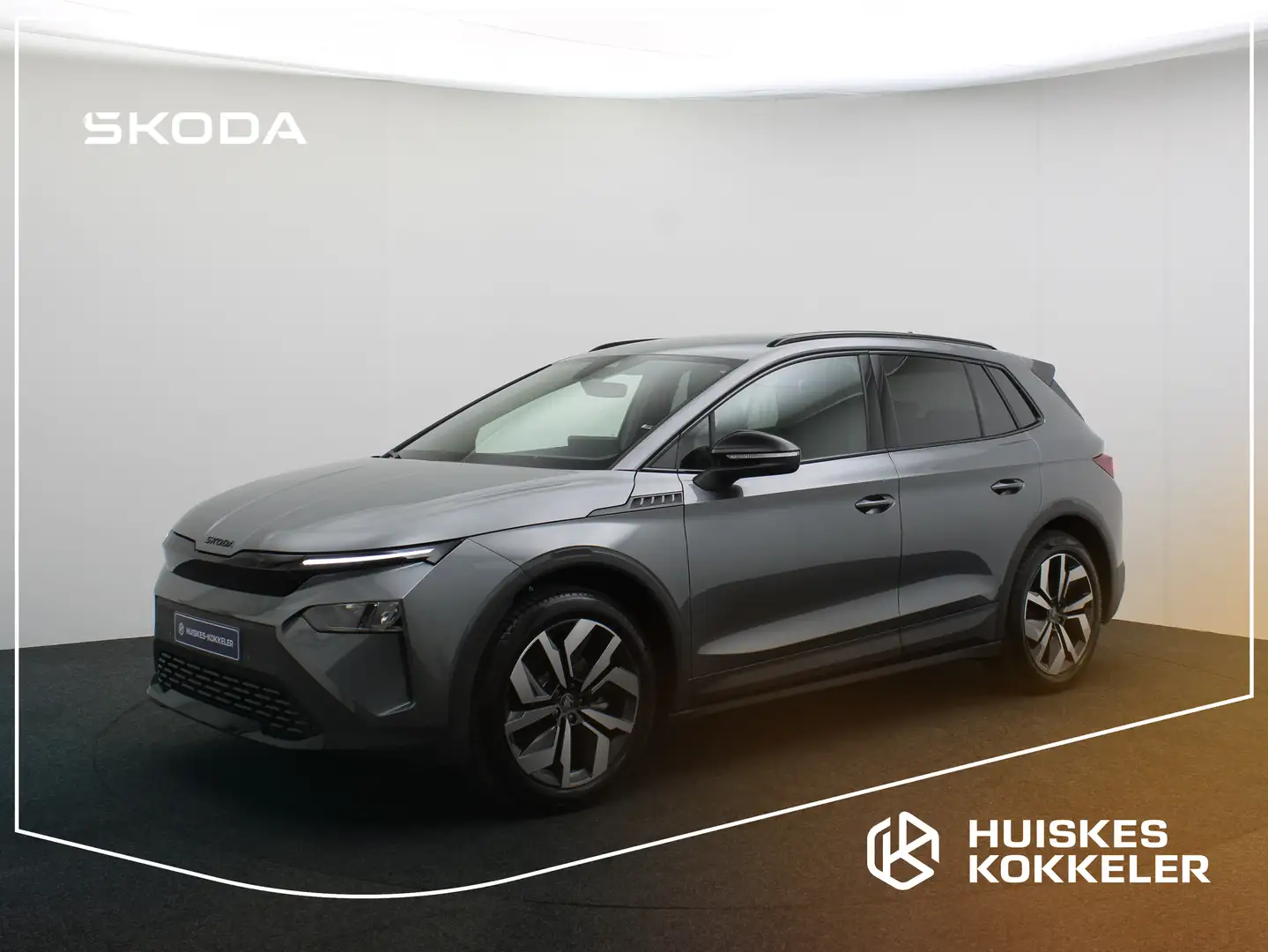 Skoda Elroq Elektromotor 63 kWh 204pk Sportline Private lease Grijs - 1
