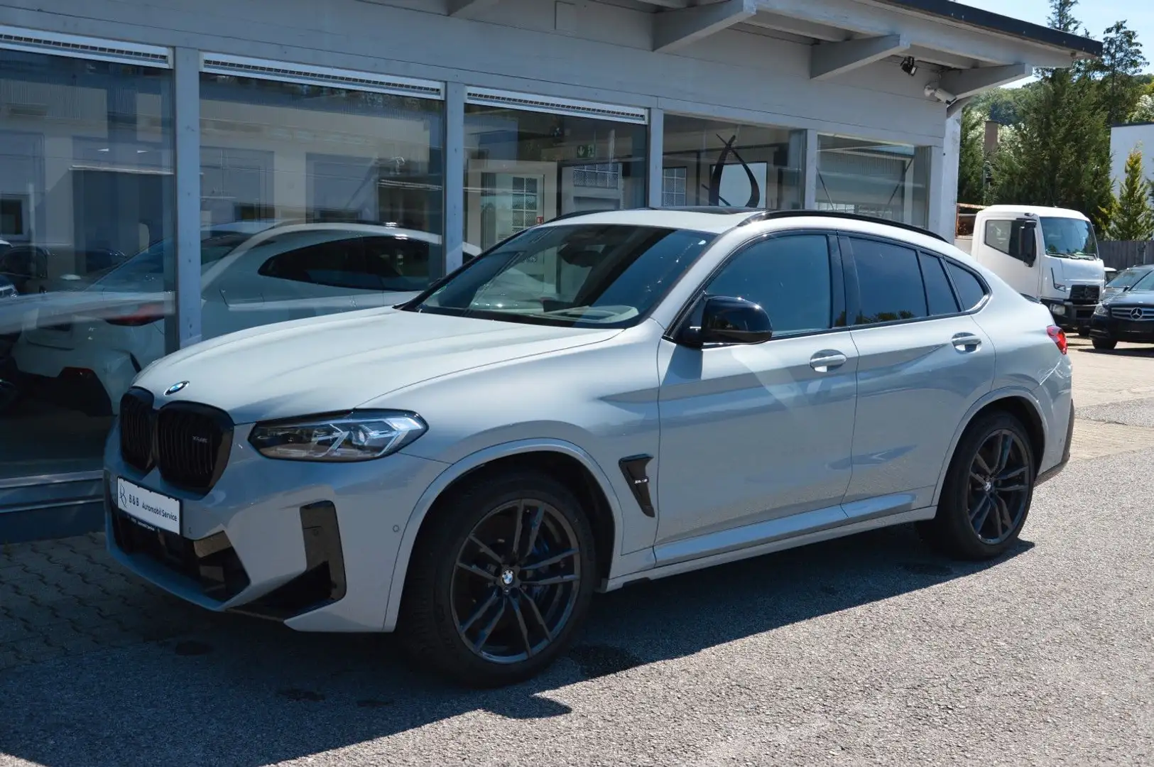 BMW X4 M Competition*PANO*CAM*AHK*H/K*HUD*LED*KEY* Gris - 1