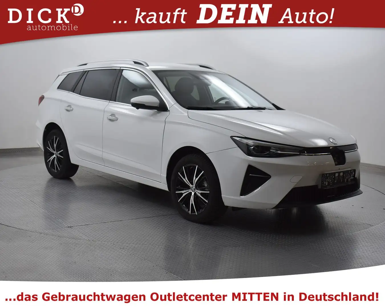 MG MG5 51 KWH Luxury NAVI+LEDER+SHZ+LED+DAB+ACC+360 Weiß - 1