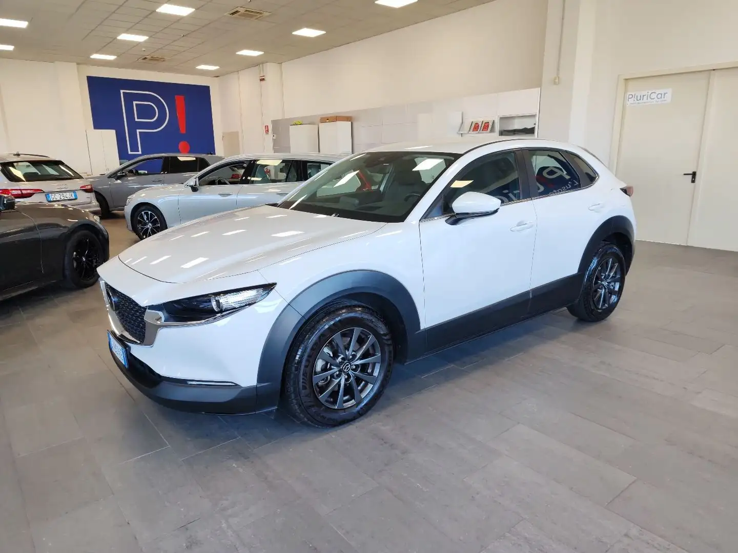 Mazda CX-30 2.0L e-Skyactiv-G M-Hybrid Fari LED AdaptiveCruise Weiß - 1