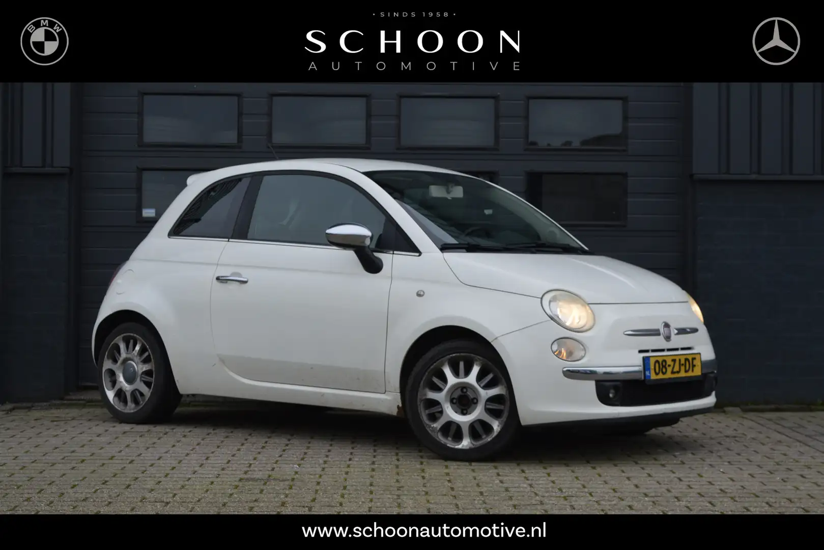 Fiat 500 1.4-16V Lounge | AIRCO | Blanc - 1