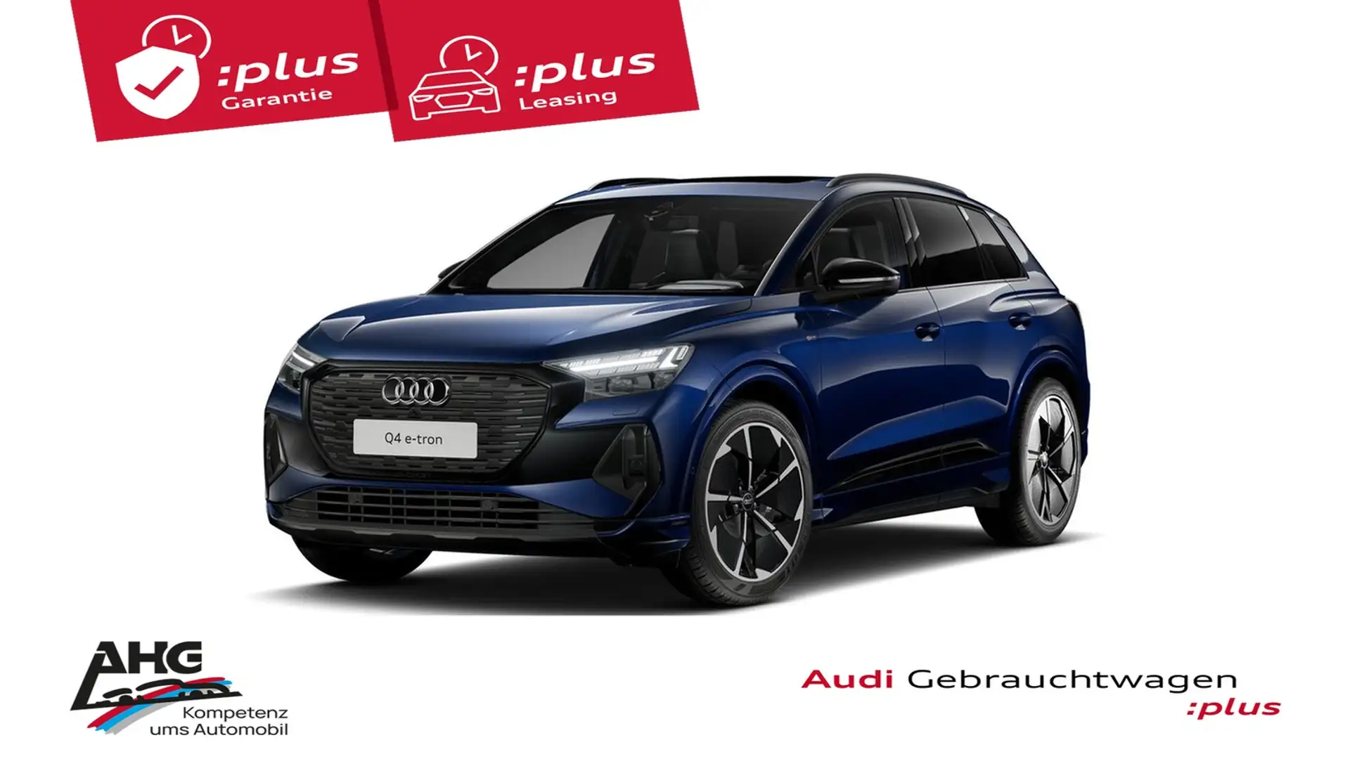 Audi Q4 e-tron 50 quattro Blau - 1