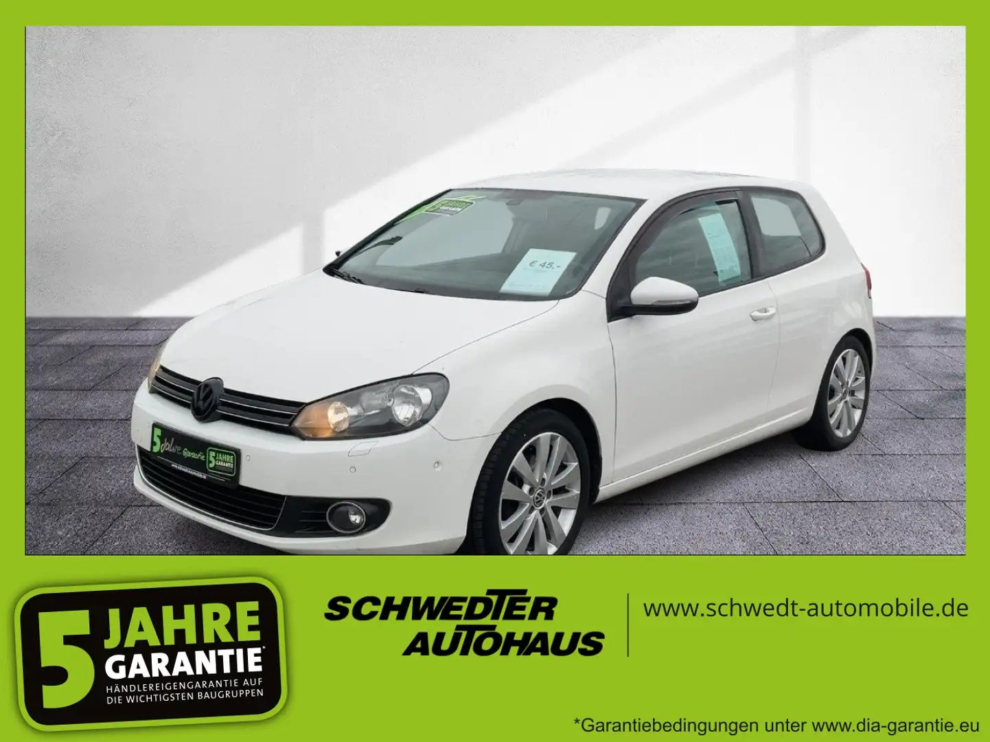 Volkswagen Golf VI 1.4 TSI Highline Alcantara+SHZ+Winterp. Weiß - 1