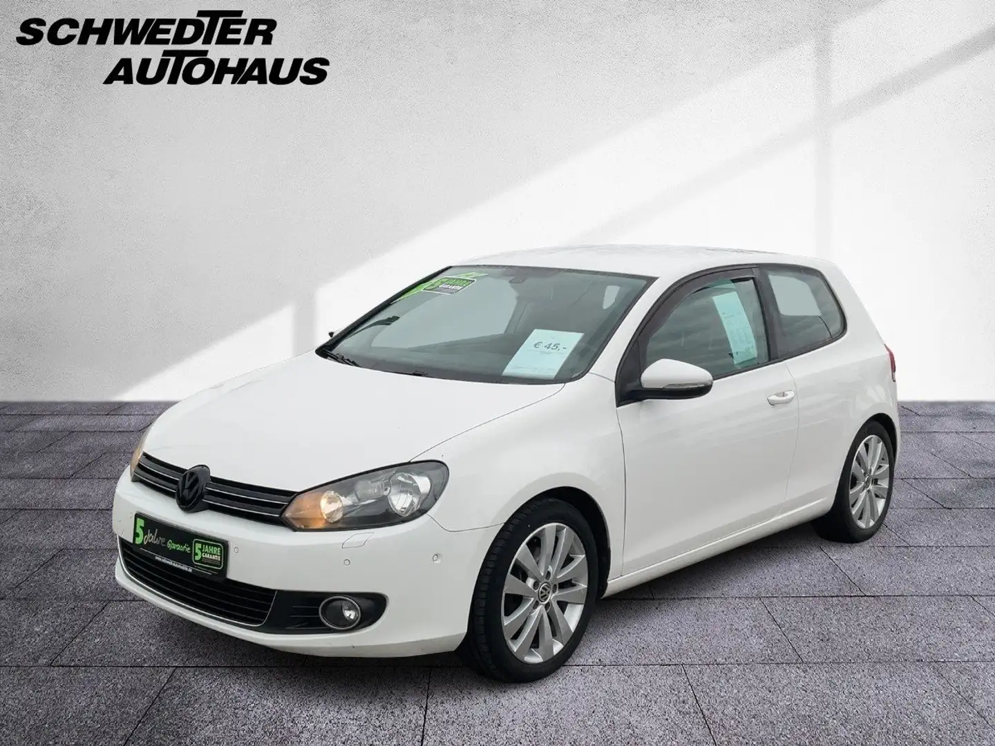 Volkswagen Golf VI 1.4 TSI Highline Alcantara+SHZ+Winterp. Weiß - 2
