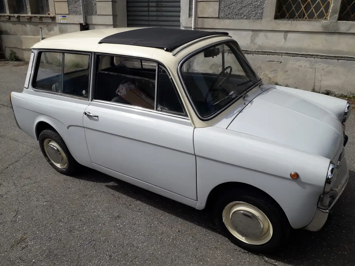 Autobianchi Bianchina Panoramica Decappottabile 500 Grey - 2