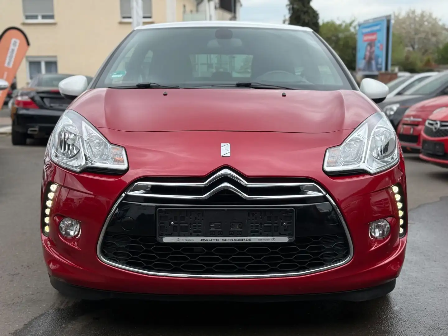 Citroen DS3 So Chic LED/SHZ/KLIMA/BLUETOOTH/ALUS/TEMPO Piros - 2