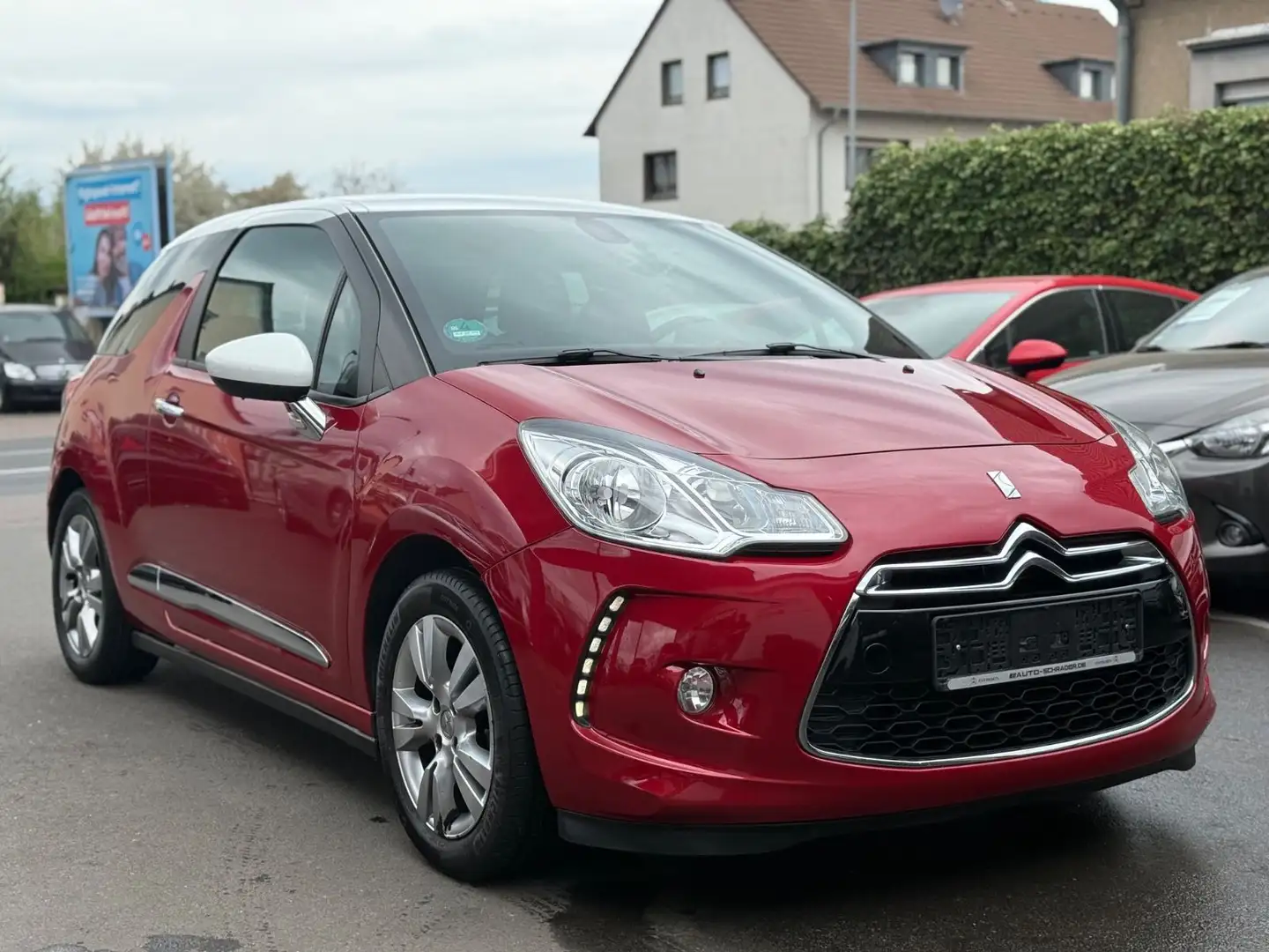 Citroen DS3 So Chic LED/SHZ/KLIMA/BLUETOOTH/ALUS/TEMPO Piros - 1
