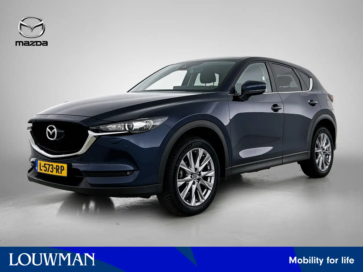 Mazda CX-5 2.0 SkyActiv-G 165 Comfort All Season banden / Nav Blauw - 1