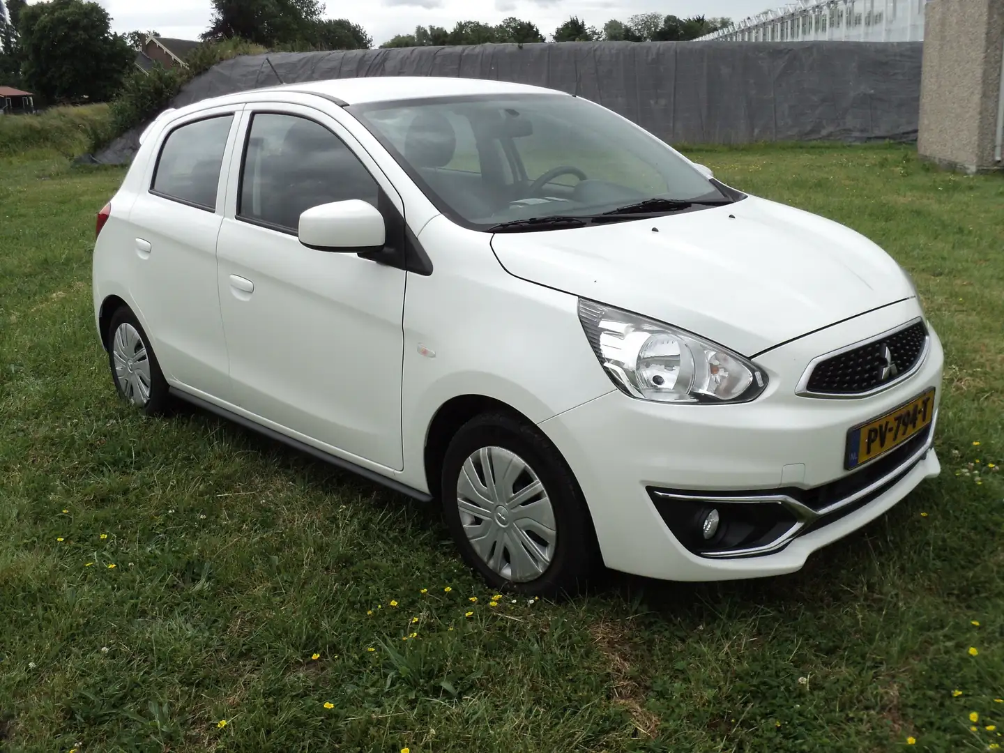 Mitsubishi Space Star 1.0 Cool+SLECHTS 48000 KM+NAP+AIRCO+ELEK-PAKKET Wit - 2