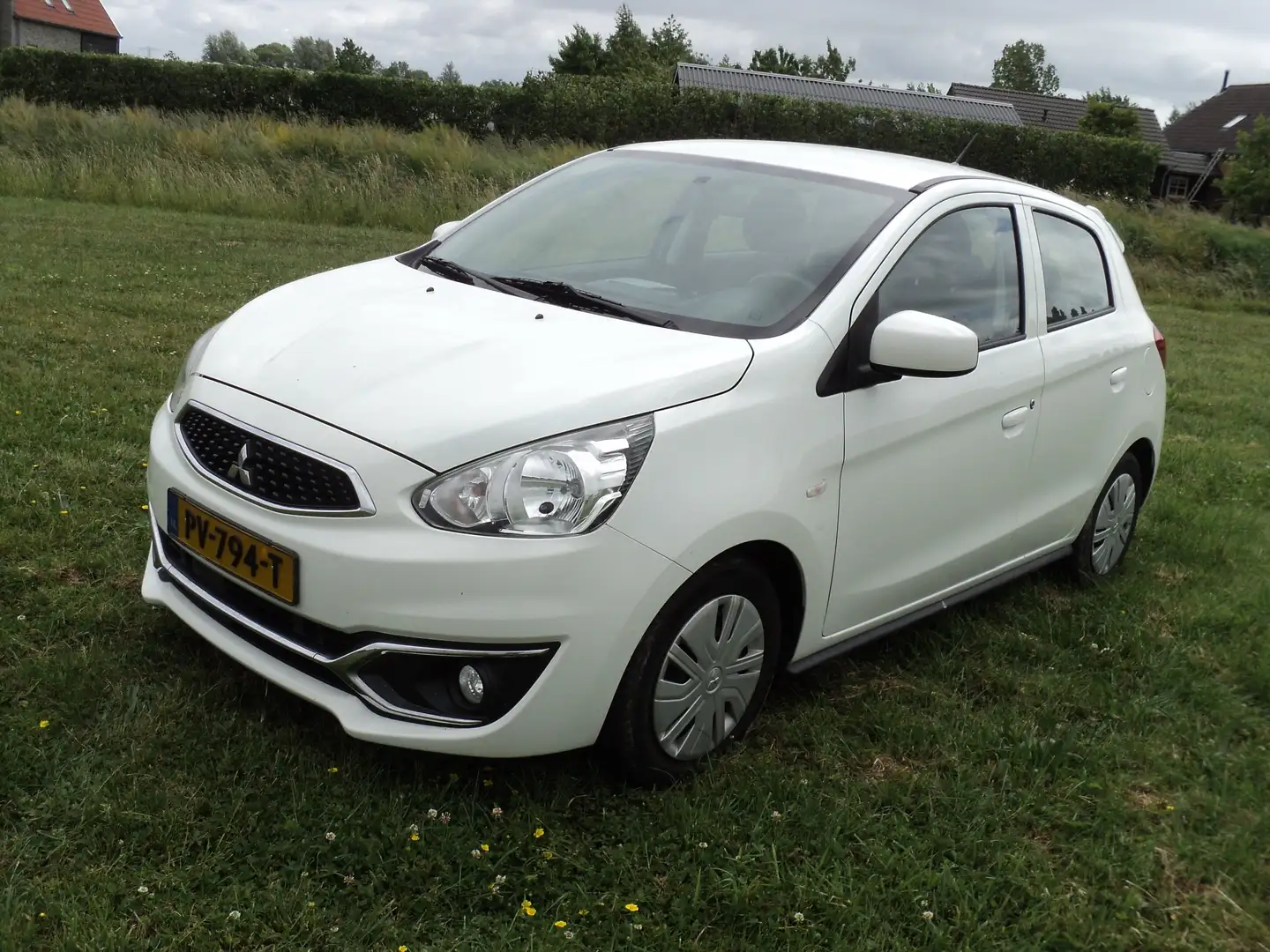 Mitsubishi Space Star 1.0 Cool+SLECHTS 48000 KM+NAP+AIRCO+ELEK-PAKKET Wit - 1
