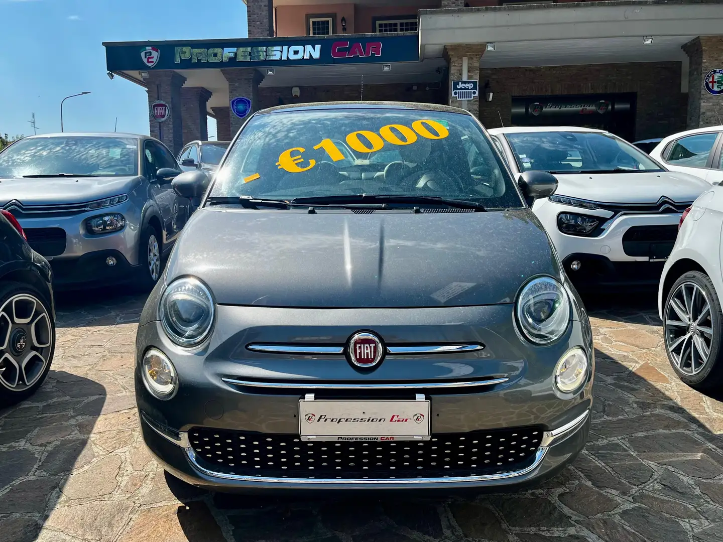 Fiat 500 FIAT - 500 - 1.0 Hybrid Dolcevita Grigio - 2