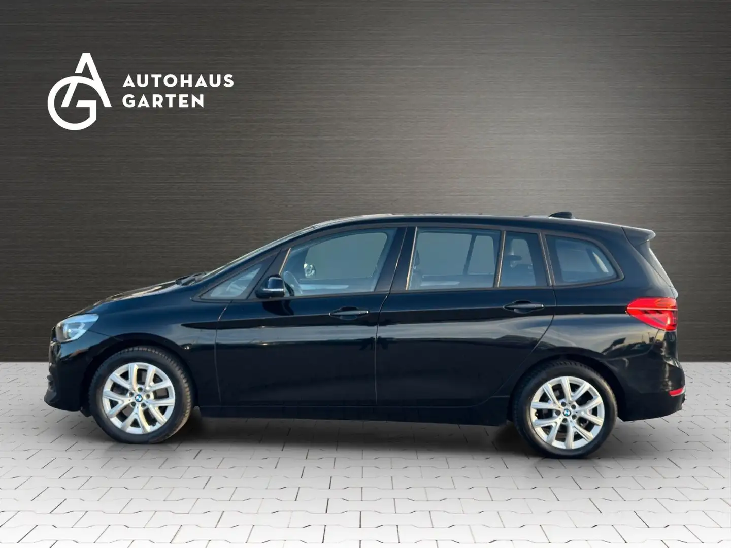 BMW 218 d Gran Tourer SHZ PDC AHK Klima 2.Hd Schwarz - 2