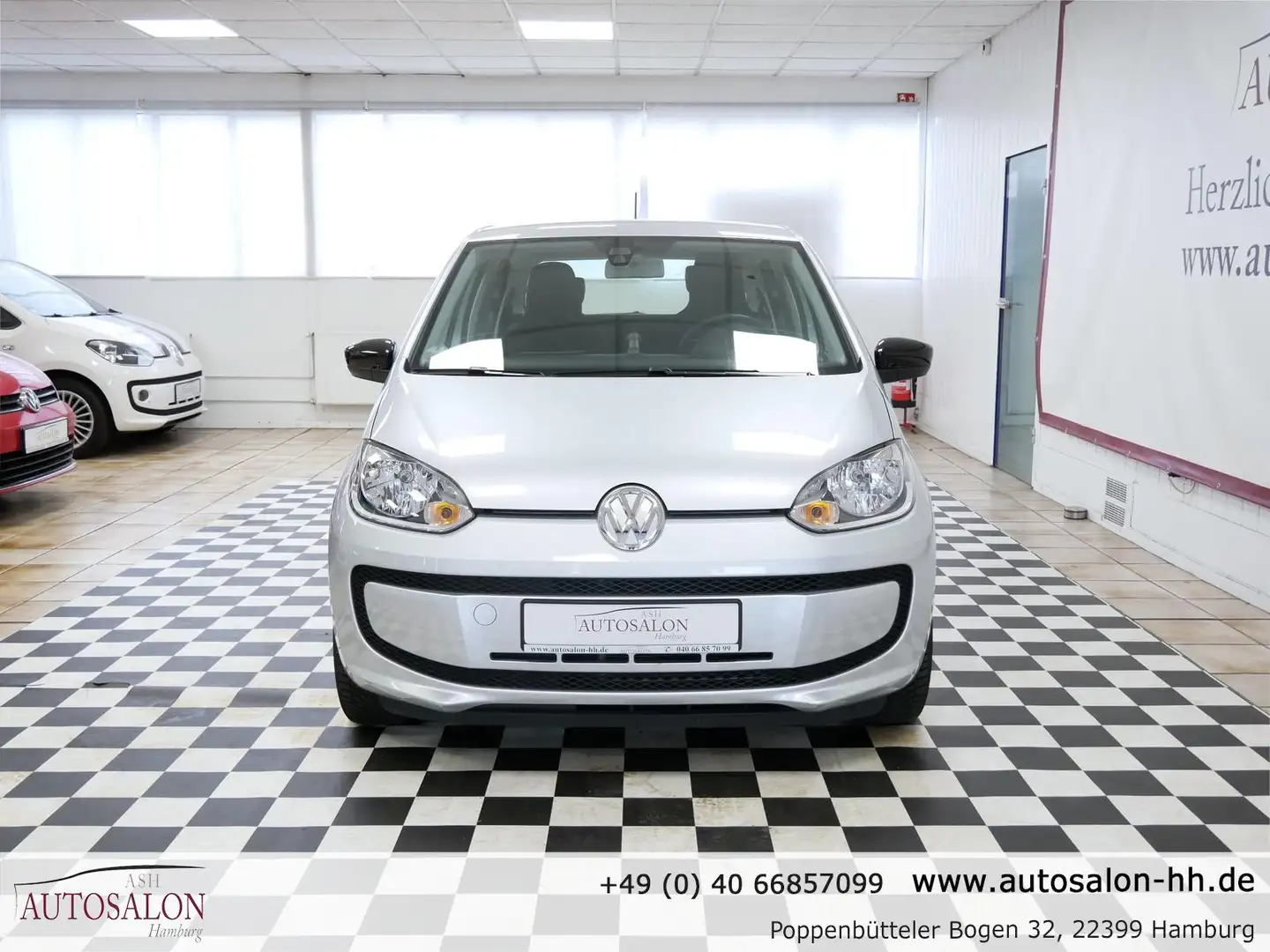 Volkswagen up! cup up!*1Rentner Vorbesitz*Drive-Paket*Sitzheizung Silber - 2