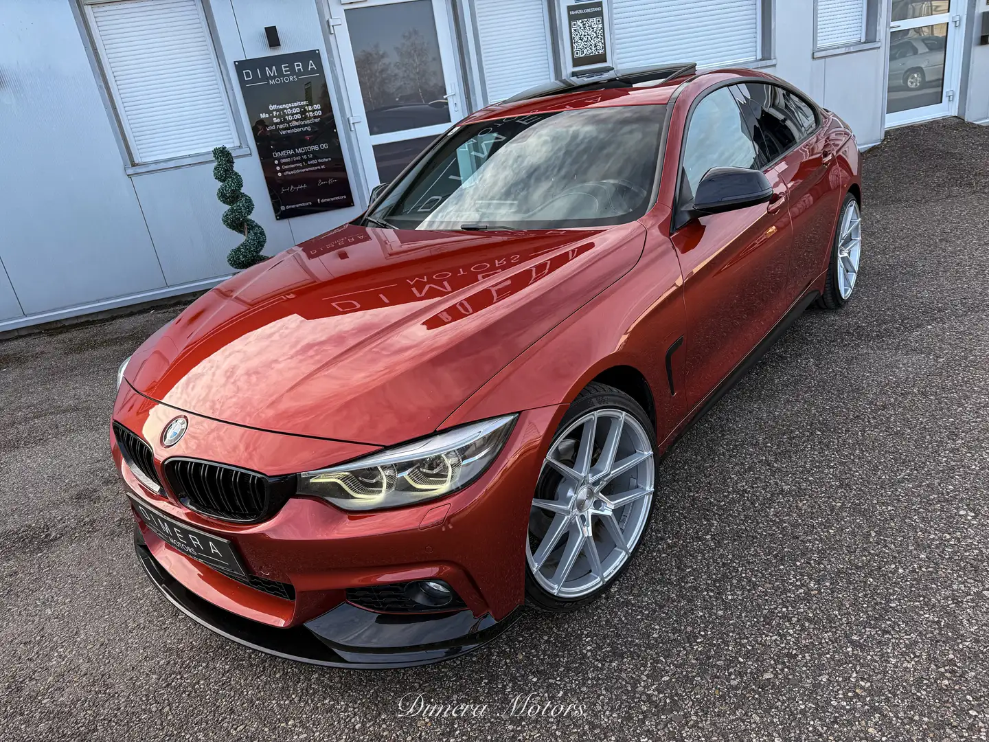 BMW 420 420d xDrive M-PERFORMANCE, SHD, 440i LOOK, LED Arancione - 2