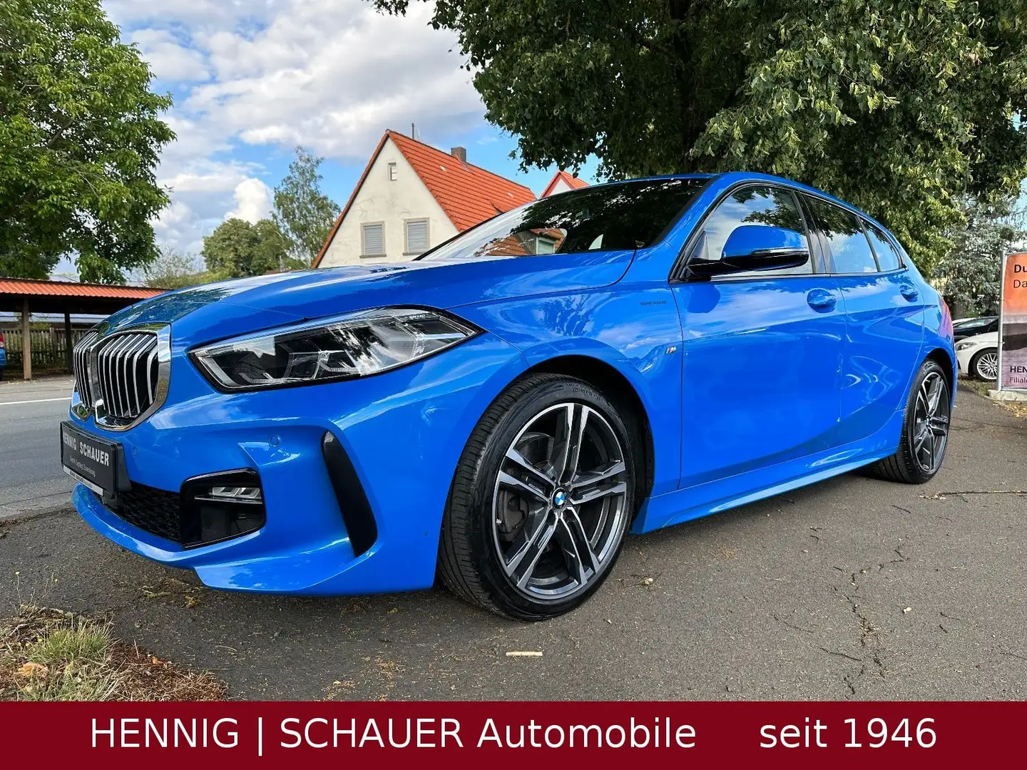 BMW 118 i limousine | M Sportpaket | Alu 19" | LED Blauw - 1