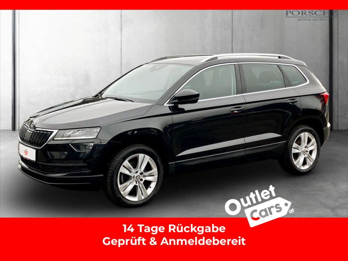 Skoda Karoq 2.0 TDI Style 4x4 LED+NAV+RADAR+RFK+ASSIST Schwarz - 1