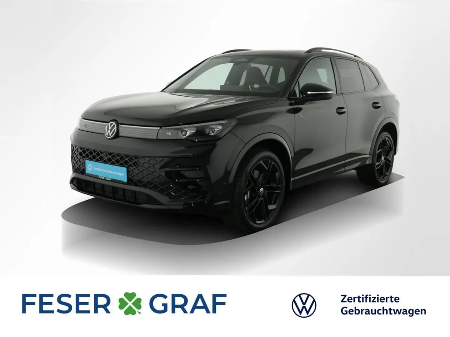 Volkswagen Tiguan R-Line 2.0 TDI DSG Navi Pano LED HUD Kamera Noir - 1
