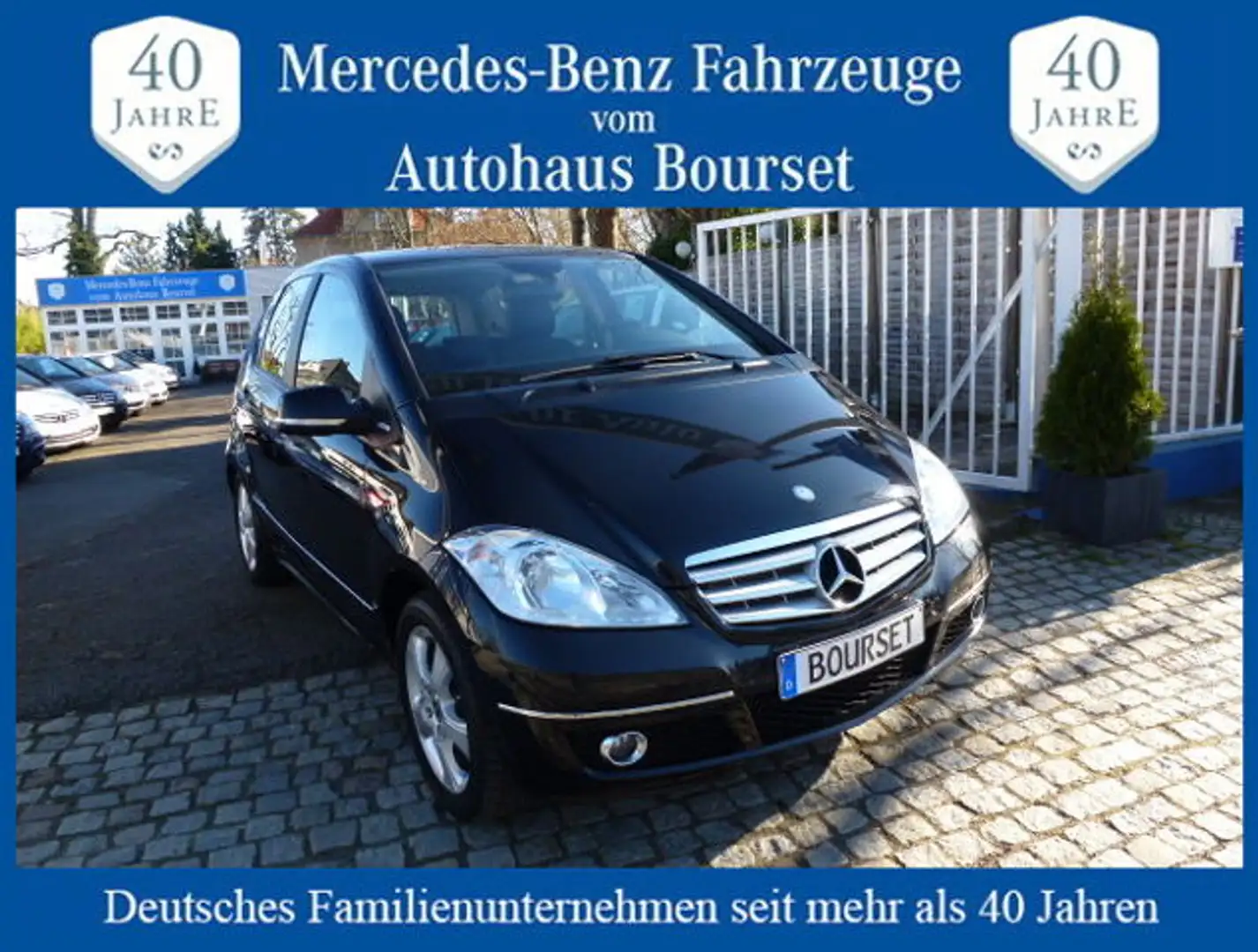 Mercedes-Benz A 160 Avantgarde Klima-erst 38.000KM-Sitzhzg-PTS aktiver Schwarz - 1