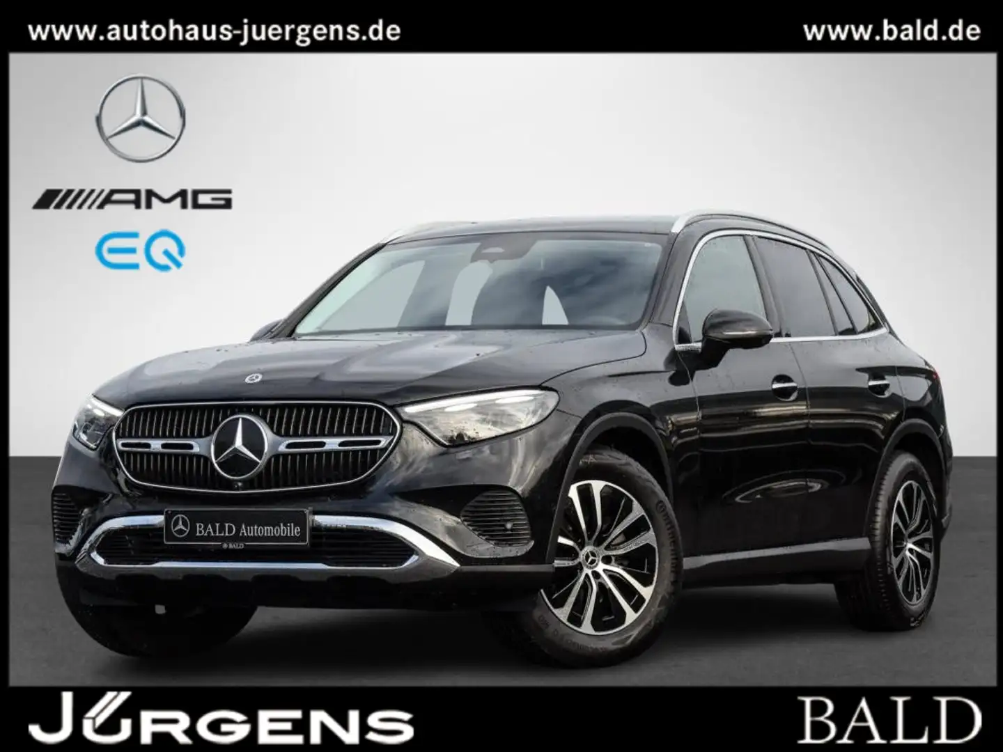 Mercedes-Benz GLC 200 4M Avantgarde/360/Digital/Memo/Totw/Keyl Schwarz - 1