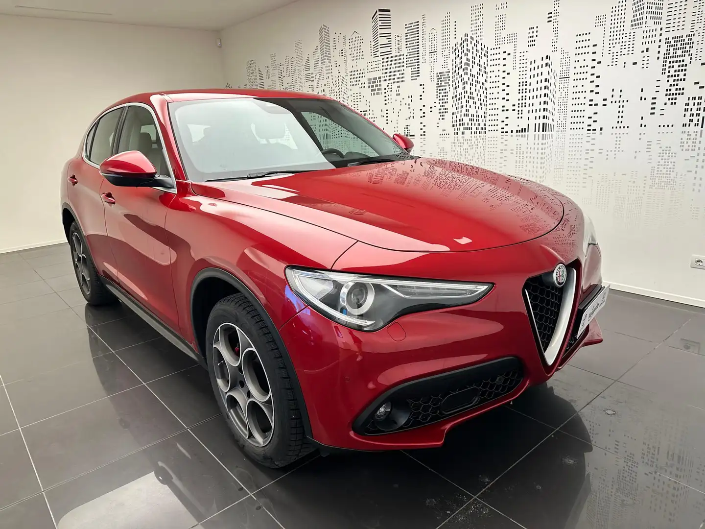 Alfa Romeo Stelvio Stelvio 2.2 t Super Q4 210cv auto Rosso - 2