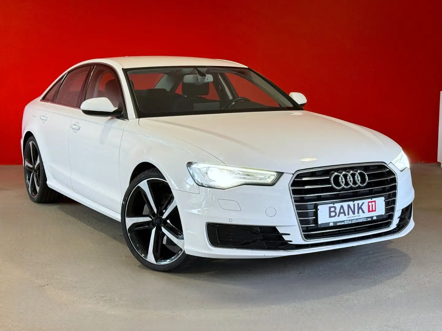 Audi A6 Lim 3.0 TDI 21 Zoll 1.Hand Scheckheftgepflegt Weiß - 1