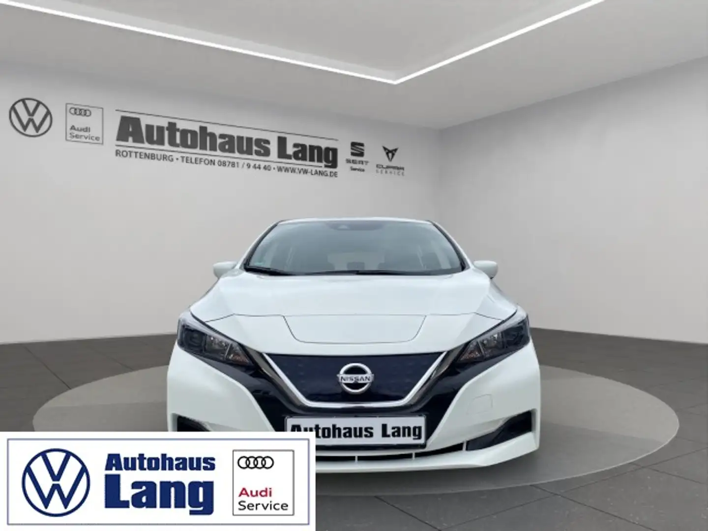 Nissan Leaf ZE1 DAB Wärmepumpe Basis (ZE1)(2019-) Klima Navi Weiß - 1
