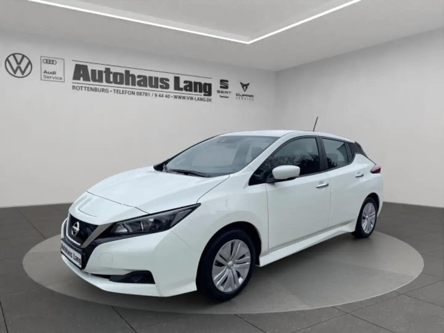 Nissan Leaf ZE1 DAB Wärmepumpe Basis (ZE1)(2019-) Klima Navi Weiß - 2