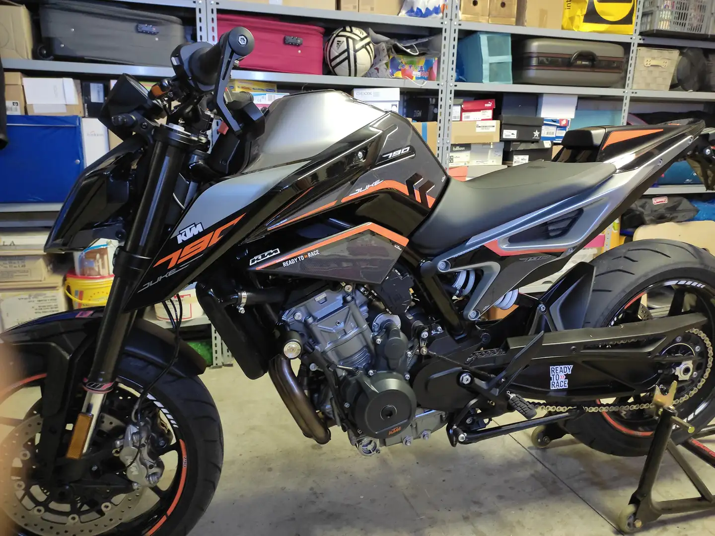 KTM 790 Duke L Negru - 1