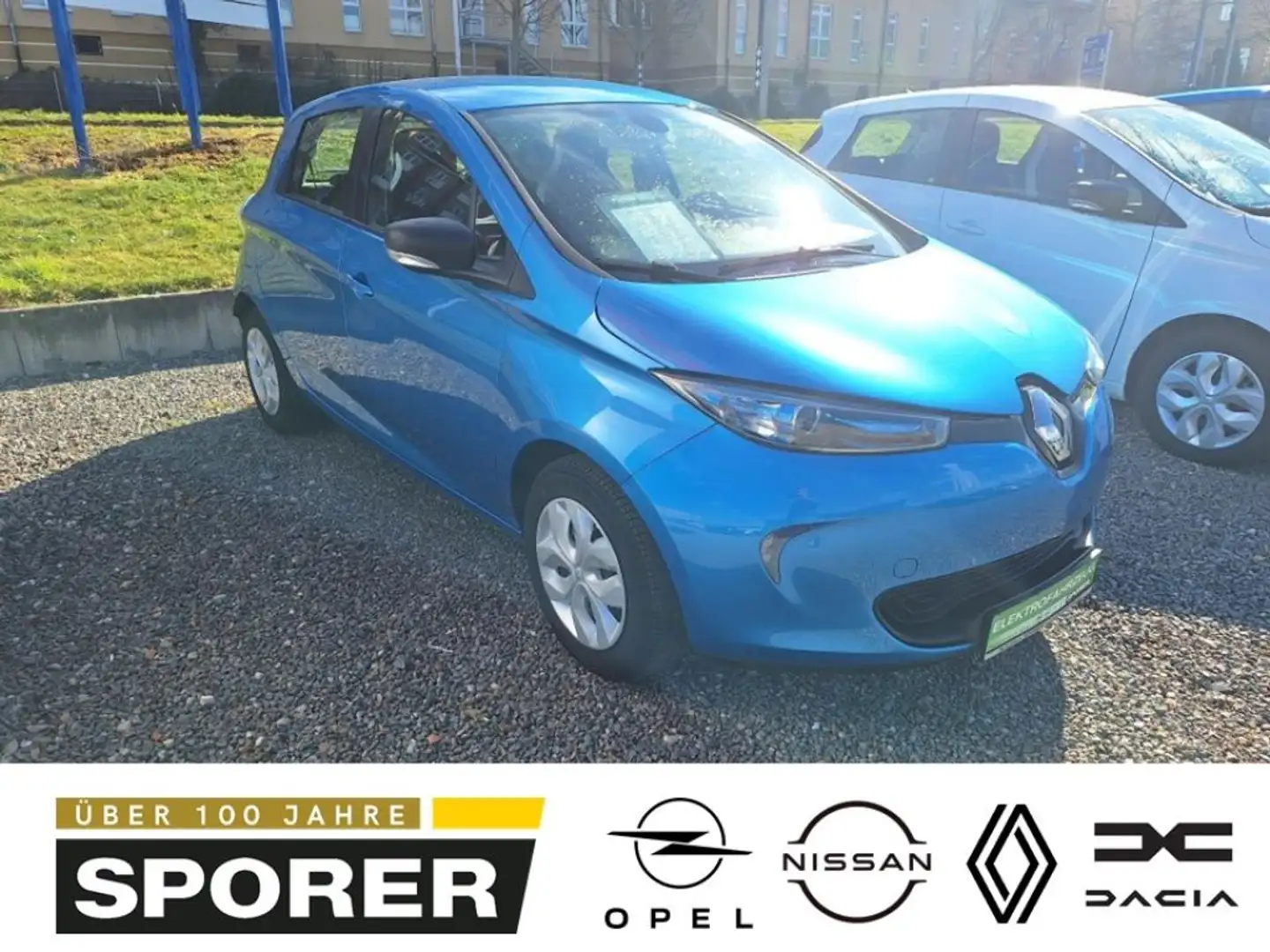 Renault ZOE LIFE 41 kwh mit Batteriemiete o. Kauf* Blau - 1