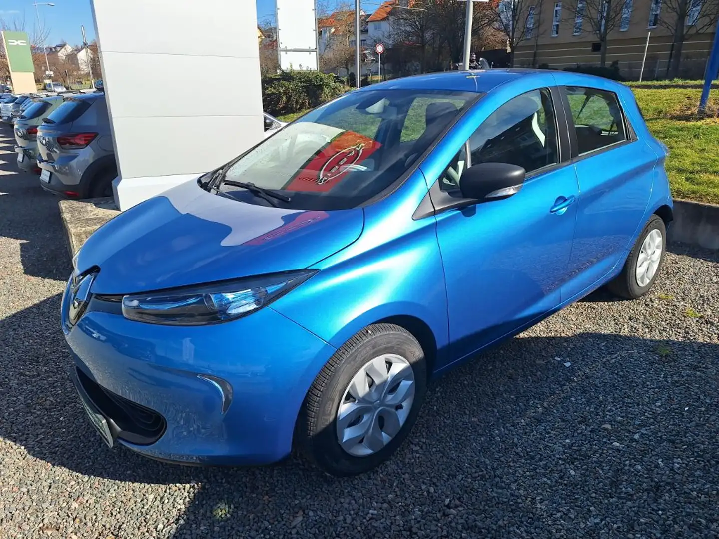 Renault ZOE (ohne Batterie) 41 kwh Life Blau - 2