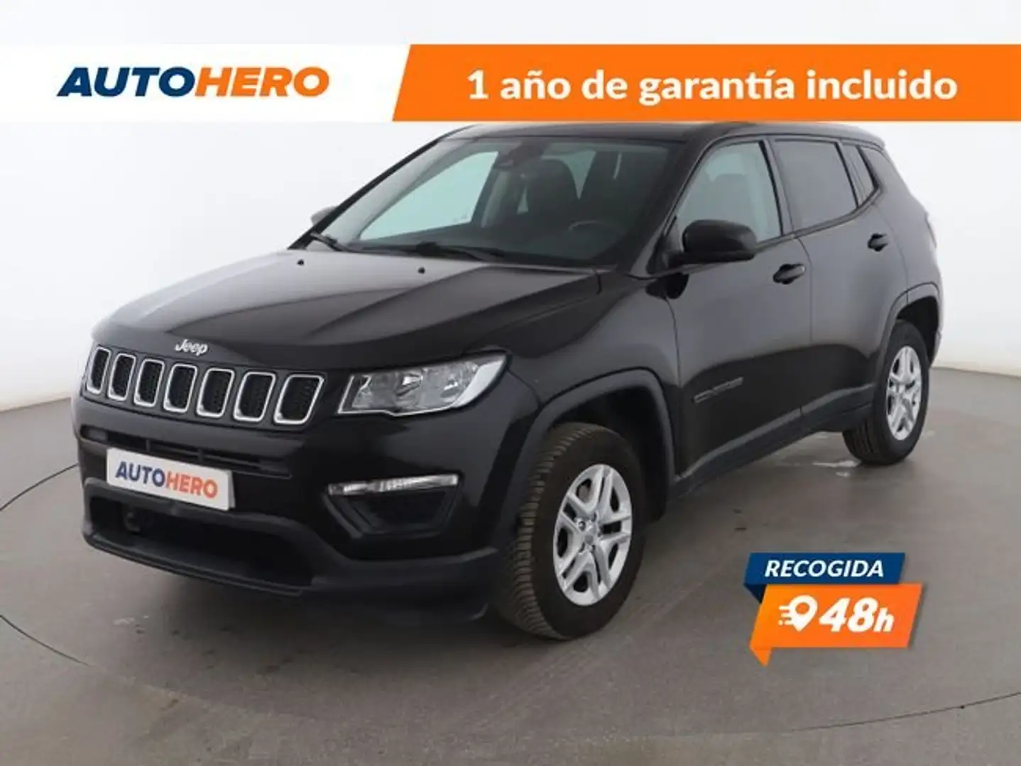 Jeep Compass 1.6 Mjt S FWD Zwart - 1