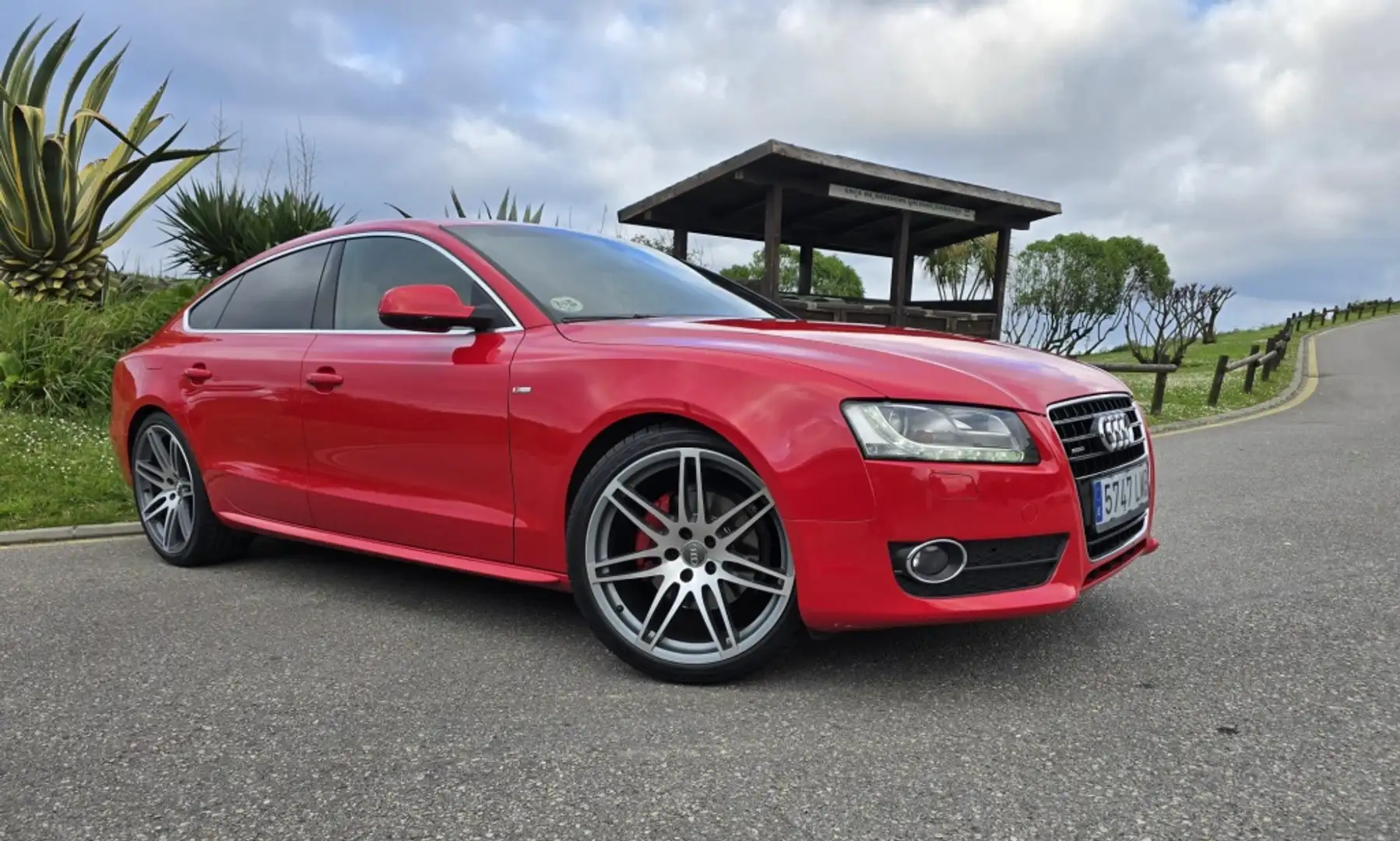 Audi A5 Sportback 3.0TDI quattro S-Tronic Rojo - 2