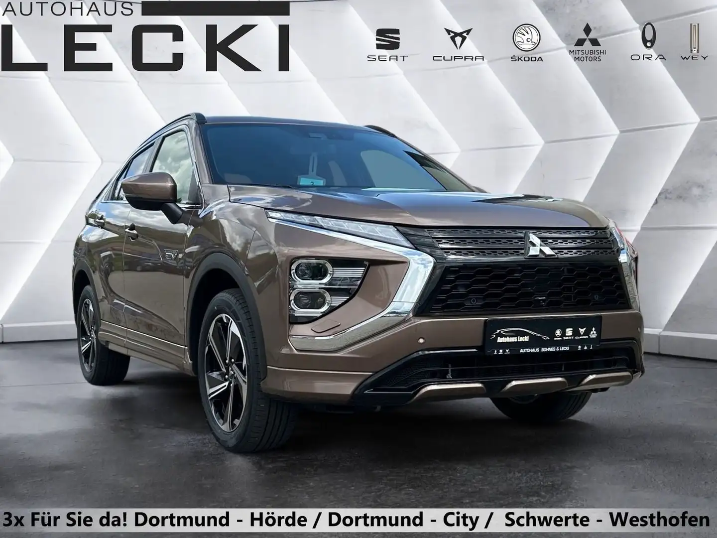 Mitsubishi Eclipse Cross PHEV Select Plus *SHZ*NAVI*LED*PDC*ACC*KAMERA*ETC Braun - 1