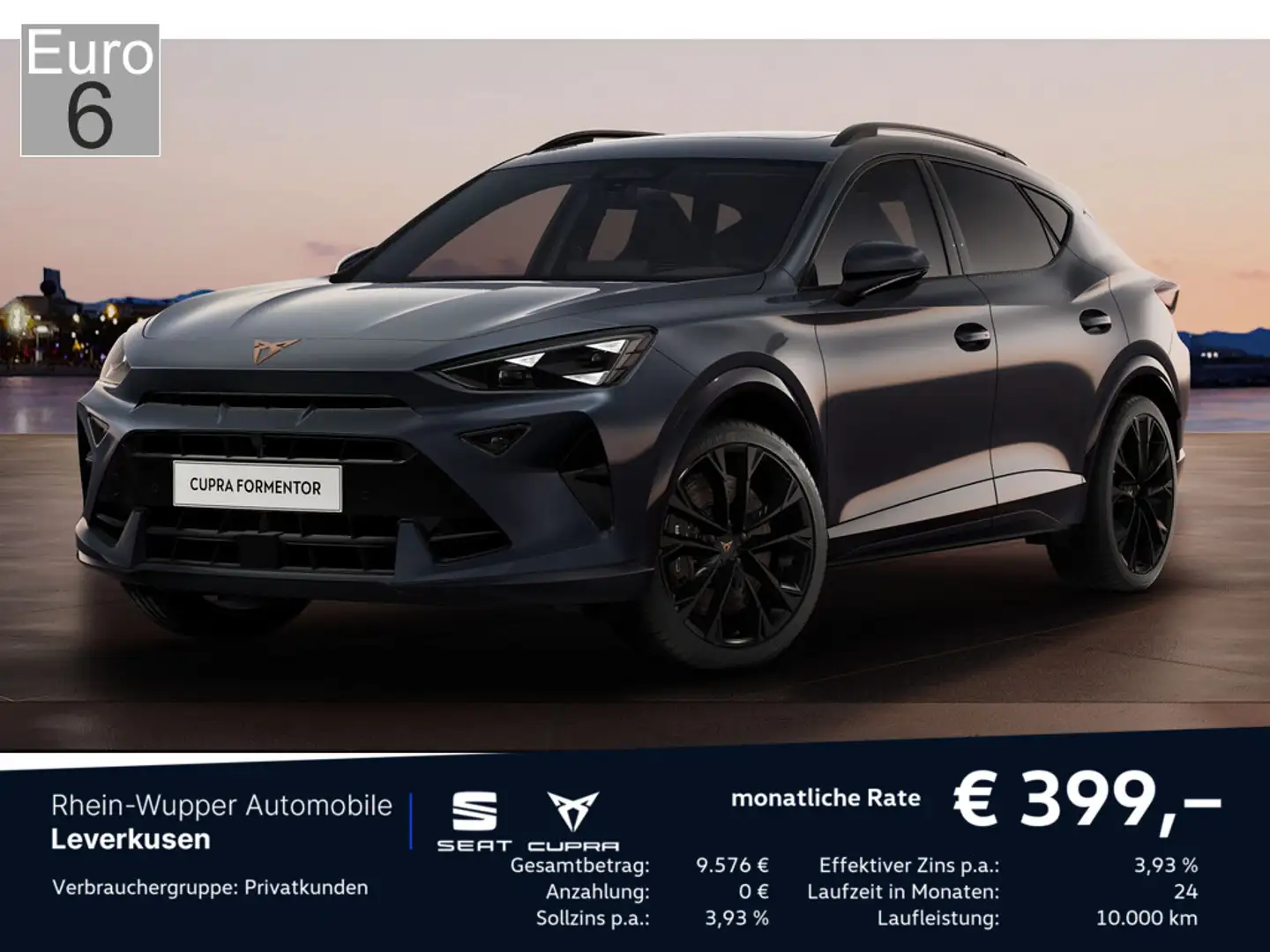 CUPRA Formentor VZ Black Edition 4Drive PANO NAVI AHK Grau - 1