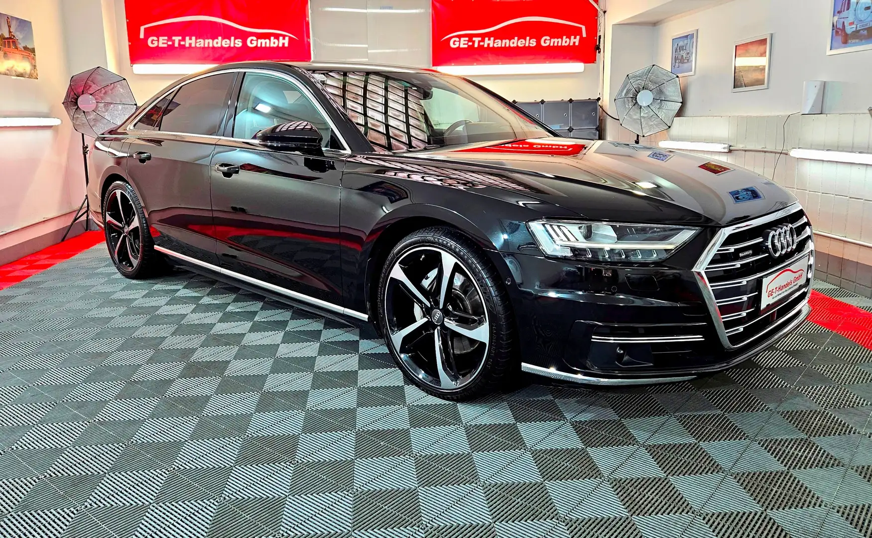 Audi A8 50 TDI Quattro Matrix Head-up Soft Close Schwarz - 2