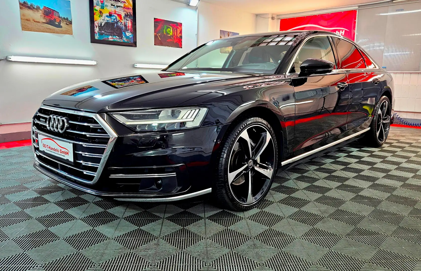 Audi A8 50 TDI Quattro Matrix Head-up Soft Close Schwarz - 1
