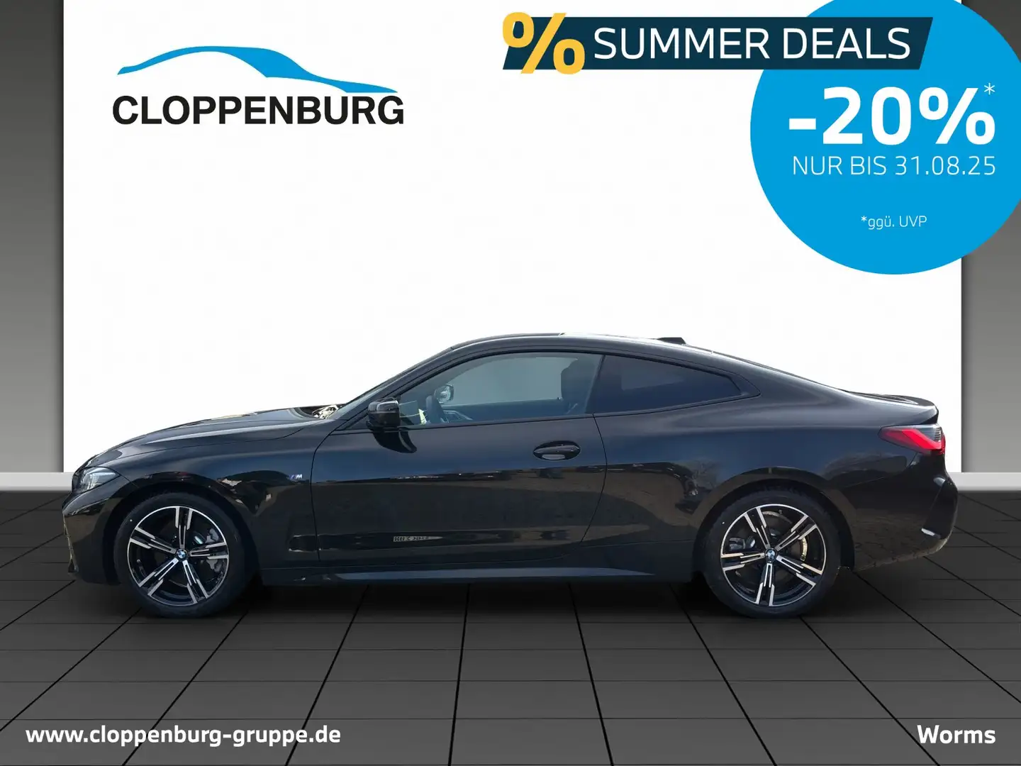 BMW 430 d xDrive M Sportpaket+HK+LED+Shz+UPE 77.830,- Fekete - 1