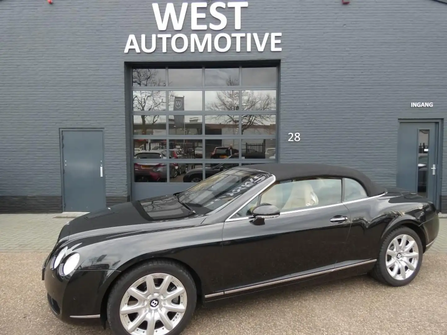 Bentley Continental GT 6.0 W12 GTC Cabriolet Noir - 1