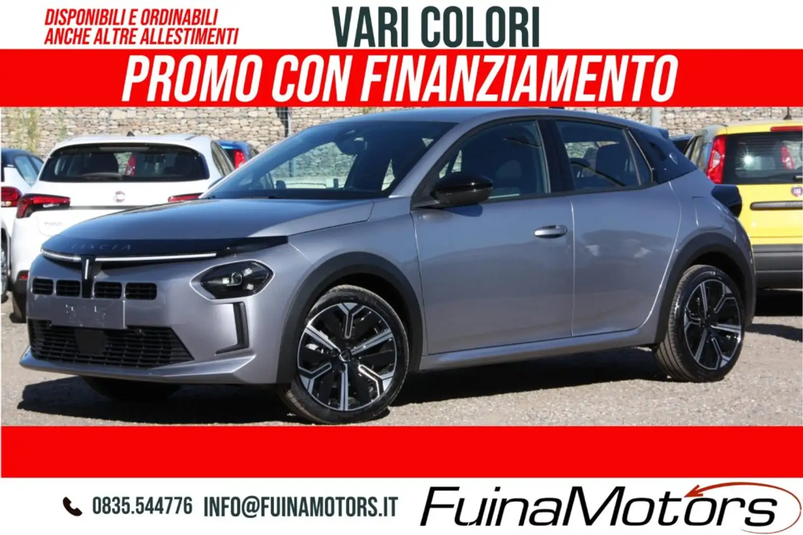 Lancia Ypsilon Hybrid e-DCT NUOVO Grigio - 1