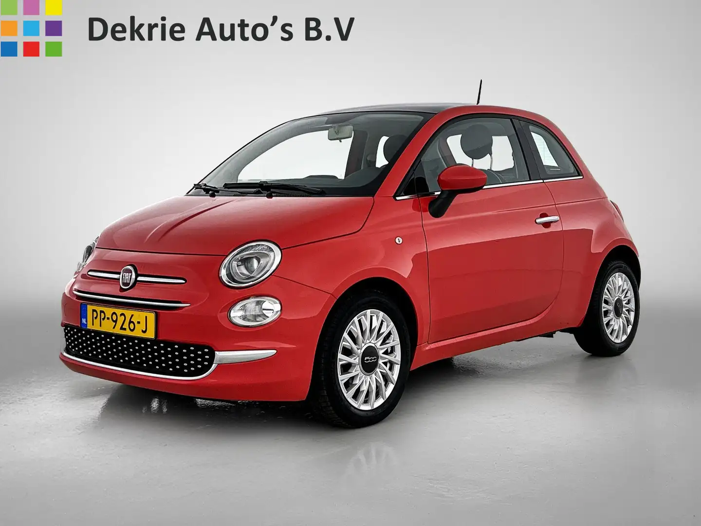 Fiat 500 0.9 TwinAir Turbo Lounge / Panoramadak / Airco / C Rood - 1